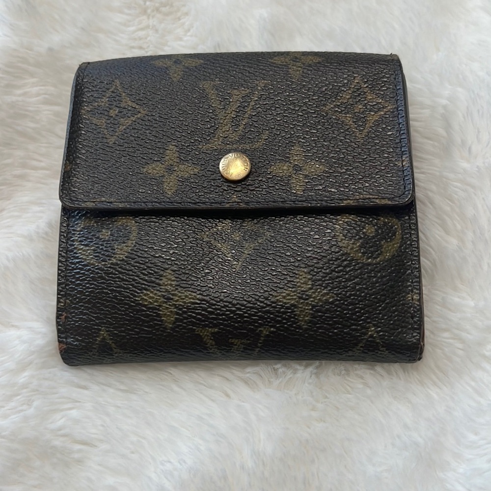 Louis Vuitton Monogram Portefeiulle Elise Trifold Wallet